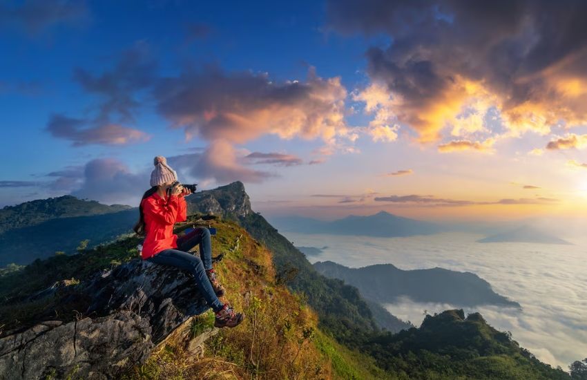 Tracking Sunrice at Batur